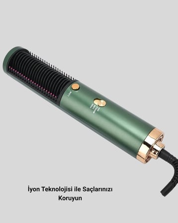 Seramik Plakalı Saç Düzleştirici – °C Ayarlanabilir Isı, İyon Teknolojisi