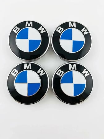 BMW 68 mm Jant Göbek Kapağı 65 mm Tırnak Çapı – 4 Adet Set