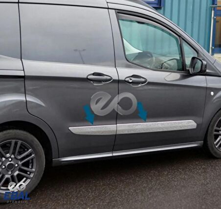 Ford Tourneo Courier Krom Yan Kapı Çıtası 4 Prç. 2014 Üzeri P.çelik