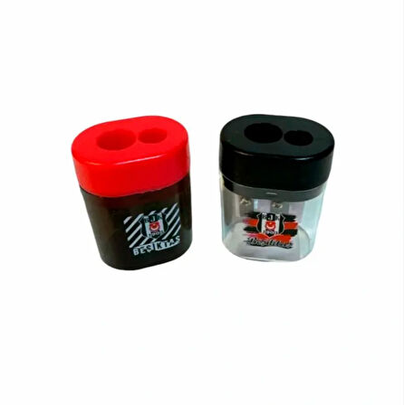 Beşiktaş Lisanslı Çift Bıçaklı Hazneli Kalemtraş