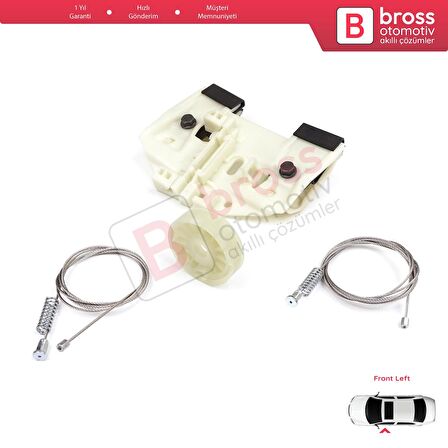 Mercedes Sprinter W906 2006-2018 VW Crafter 2006-2017 İçin Elektrikli Ön Sol Cam Kriko Tamir Seti