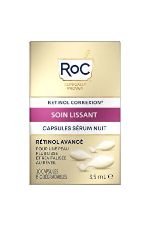 Roc Retinol Tüm Cilt Tipleri İçin Su Bazlı Yağsız Nemlendirici Yüz Bakım Serumu 10 x 3 ml