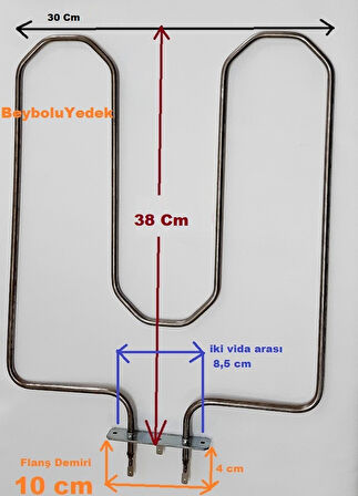 Ariston Fırın Rezistans Fırın Rezistansı 1100 Watt 230 V