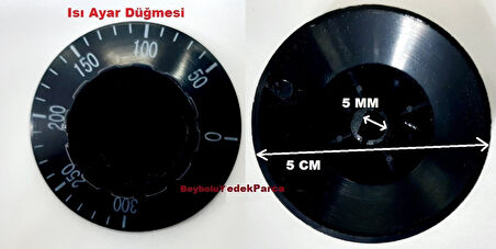 Sanayi Tipi Isıtıcı Termostat Düğmesi Uc , Fırın Ayar Düğmesi Ucu