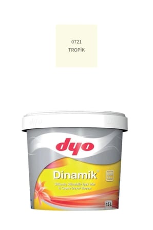 Dinamik Silikonlu Silinebilir Ipek Mat Iç Cephe Duvar Boyası 15 Lt