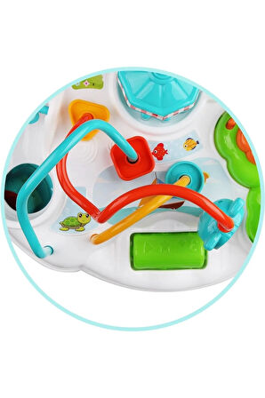 Toys Türkçe Konuşan Eğitici Aktivite Masası Bebek Oyun Masası