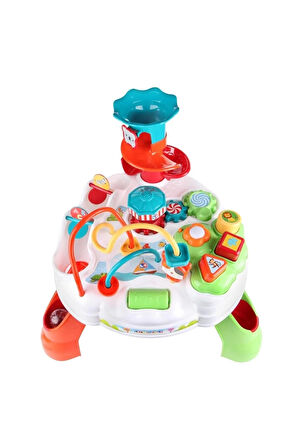 Toys Türkçe Konuşan Eğitici Aktivite Masası Bebek Oyun Masası
