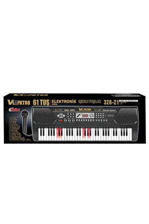 Toys TFL-328-21 Vlektro Kutulu 61 Tuş Büyük Lcd Ekranlı Elektronik Büyük Org