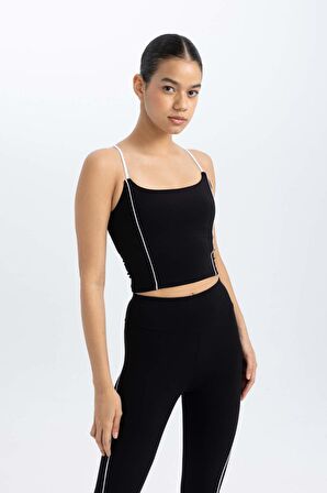 DeFactoFit Kare Yaka Askılı Sporcu Atlet C0558AX24SMBK81