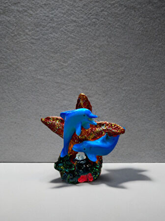 YUNUS Temalı Polyester Mini Biblo 5cm x 5cm (kod:14)