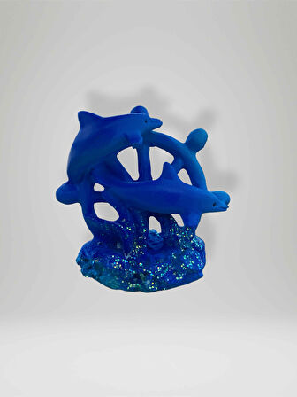 YUNUS Temalı Polyester Mini Biblo 6cm x 6cm (kod:20)