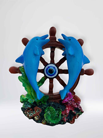 YUNUS & DÜMEN Temalı Polyester Biblo 9cm x 9cm (kod:21)