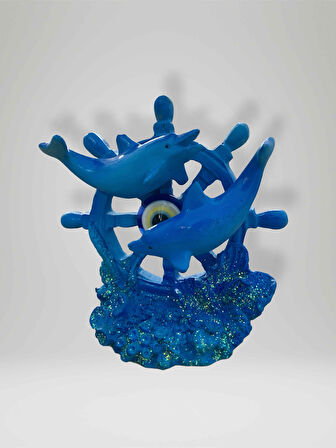 YUNUS & DÜMEN Temalı Polyester Biblo 9cm x 9cm (kod:24)