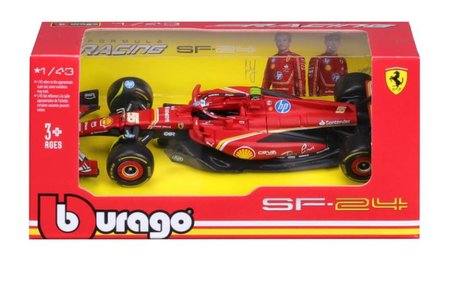Bburago Formula 1 Scuderia Ferrari F1 TEam #55 Carlos Sainz (1:43 Ölçek)