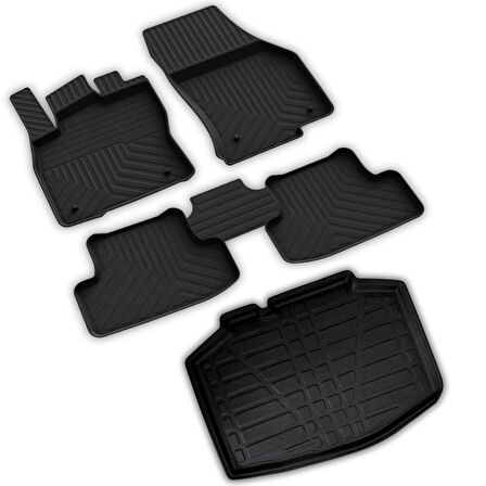 Seat Ibiza Ferrous 4D Paspas ve 3D Bagaj Havuzu 2017 2021