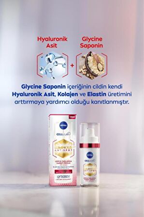 Nivea Luminous630 Kolajen Tetikleyici Yaşlanma Ve Leke Karşıtı Cilt Serumu 30ml Ve Gündüz Bakım Kremi 40ml