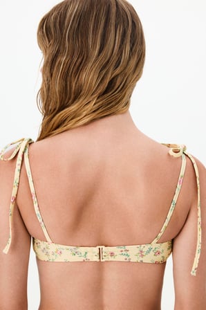 Sonya Bandeau Balen Çiçekli Bikini Üstü