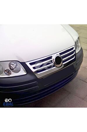 VW Caddy Krom Ön Panjur 1 prç. 2004 Üzeri P. Çelik Formlu