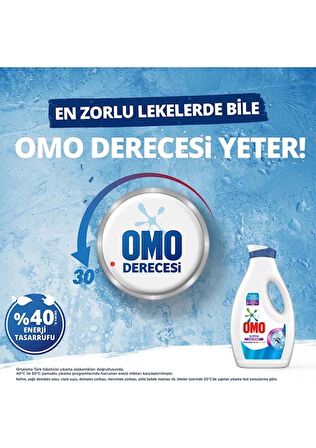 Omo Active Beyazlar - Renkliler İçin Sıvı Deterjan 1690 ml 26 Yıkama 