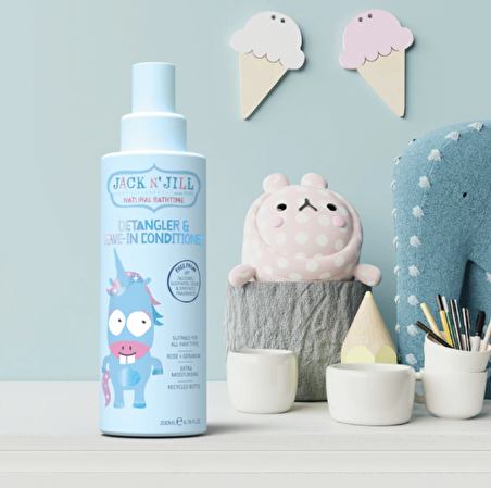 Jack N’Jill Doğal Saç Açıcı ve Durulama Gerektirmeyen Saç Kremi 200 ml