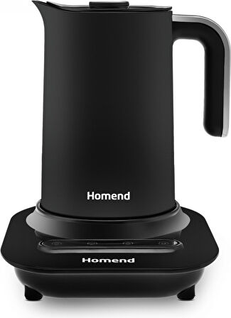 Homend Pottoman Plus 1889H 5 Fincan Kapasiteli Otomatik Türk Kahve Makinesi, Mini Kettle ve Süt Isıtıcı 3 in 1