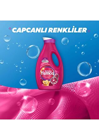 Yumoş Renkli Giysiler için Sıvı Bakım Çamaşır Deterjanı 28 Yıkama 1.69 lt