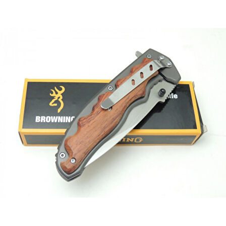 Browning Kapanabilir Komple Çelik Çakı F64 23 CM