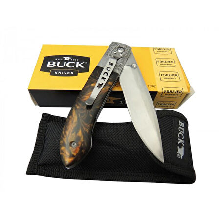 Buck Komple Çelik Ahşap Saplı Çakı BK-011-23 CM