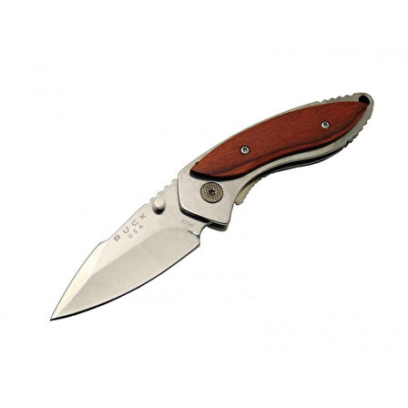 Buck Ahşap Saplı Komple Çelik Çakı 7-37 16,5 CM