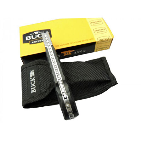 Buck Komple Çelik Desenli Çakı BK-014BK-20 CM