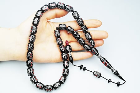 Oltu Taşı Pervane Model  Tespih