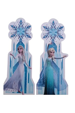 Frozen Model 13 Figür Iyiki Doğdun Resim Karakterli Uzar Yazı