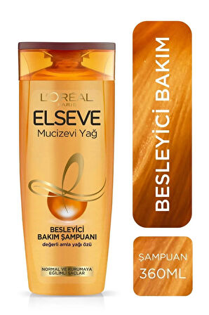 L'Oréal Paris Elseve Şampuan 360 Ml Değerli Amla Yağı Özü