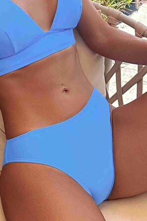 Angelsin Şık Bikini Altı Mavi