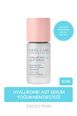 Hyaluronic Acid Serum Derin Nemlendirme Işıltılı ve Dolgun Cilt Görünümü (30 ml)