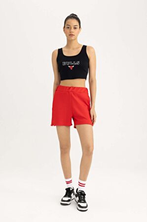 DeFactoFit Oversize Geniş Kalıp Sporcu Şort B8975AX24SMRD303