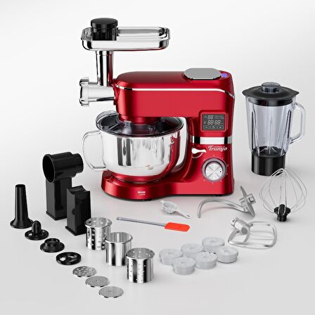 Trumio Çok İşlevli Kıyma Çekme Hamur Mayalama Blender Makinesi 