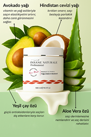 Yoğun Saç Bakım Maskesi (SAÇ KREMİ) 500 ml