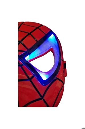 Spıderman Maske Işıklı Örümcek Adam