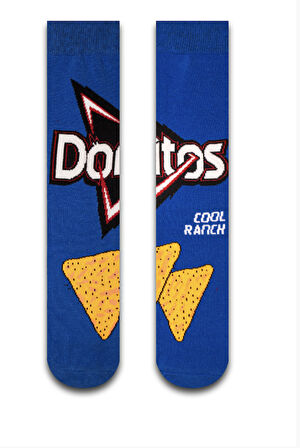 Doritos Cips Desenli Unisex Çorap