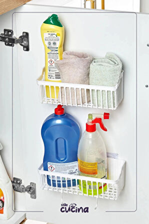 2'li Duş Rafı Düzenleyici Organizer Banyo Rafı Organizer Şampuanlık 