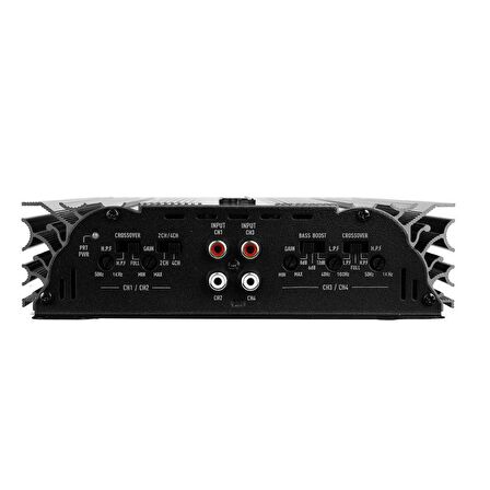 Soundmax Sx-2700.4 3000w 4 Kanal Profesyonel Oto Anfi