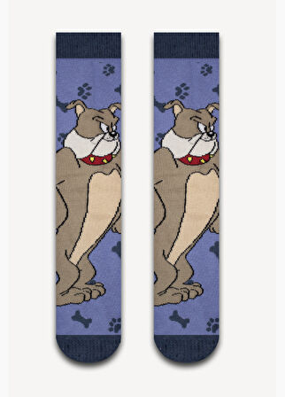 Spike (Tom ve Jerry) Desenli Unisex Çorap