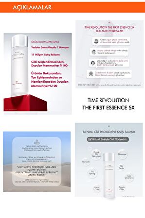 Fermente İçerikli Nemlendirici Esans(30ml)Time Revolution Time Revolution The First Essence 5X