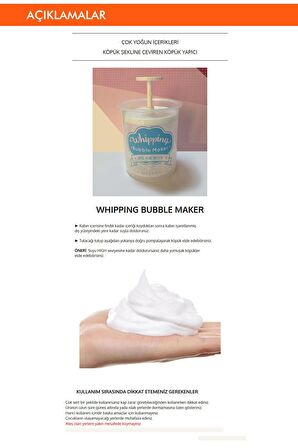 Yoğun Köpük Yapıcı Kap MISSHA Whipping Bubble Maker