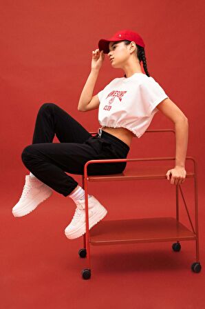 DeFactoFit Standart Fit Jogger İnce Eşofman Altı Çift Cepli Beli Paçası Lastikli B8978AX24SMBK81