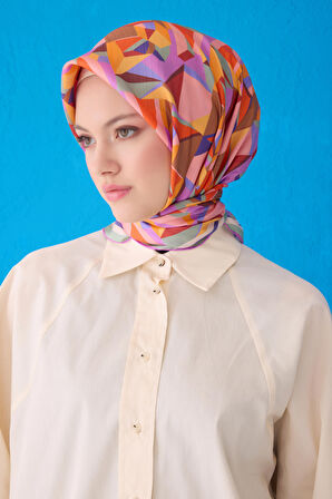 Saf İpek Eşarp 4106D (Twill İpek)