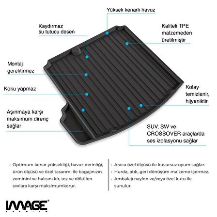 Image Opel Insignia Grand Sport (2017 ve Sonrası) Bagaj Havuzu