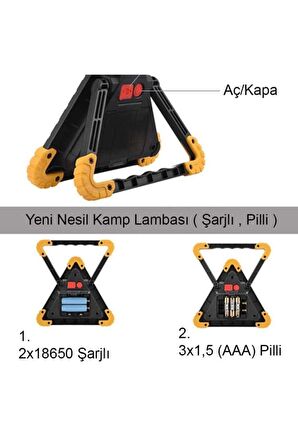 Watton Profesyonel Kamp - Araba Lambası Bigem Bm-610