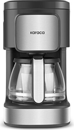 Karaca Just Coffee Aroma 2 in 1 Filtre Kahve ve Çay Demleme Makinesi Inox